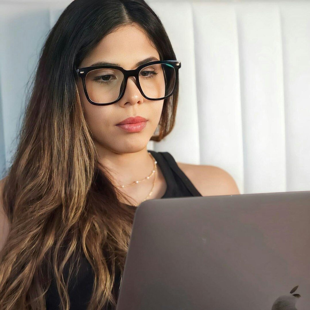 Professional Slovenian woman public speaking coach in modern office